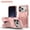 Pink, variant on for iPhone 17 Pro Case, Built-in Kickstand, Compatible with Magsafe, Luxury Military-Grade Armor Shockproof Drop Protective Rugged Cover Hybrid Cell Phone Case for iPhone 17 Pro - Desert