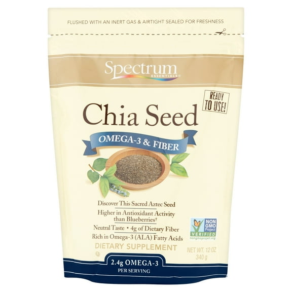 Spectrum Essentials Chia Seed, 12 oz