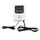 thumbnail image 3 of 1500W controlador de temperatura de efecto invernadero controlador digital de temperatura del aire termostato pantalla LCD 10A ee. uu. plug 110V, 3 of 8
