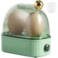 thumbnail image 1 of Egg Cooker 2 Eggs, Egg Steamer Compact Electric Egg Cooker, Best Egg Cooker Boils All Three Cooking Levels - Soft, Medium, Hard-ZZY, 1 of 5