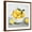 Brown Frame, variant on Art.com Lemons Art Print by Isabelle Z, Black Frame Wall Art, 38" x 38"