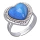 thumbnail image 5 of Anillo ovalado original de tamaño ajustable - Talla única - Joyería novedosa, 5 of 9