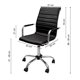 thumbnail image 3 of Silla Secretarial Giratoria Onof Sillon de Oficina Base Cromada Negro Modelo MLK-001, 3 of 4