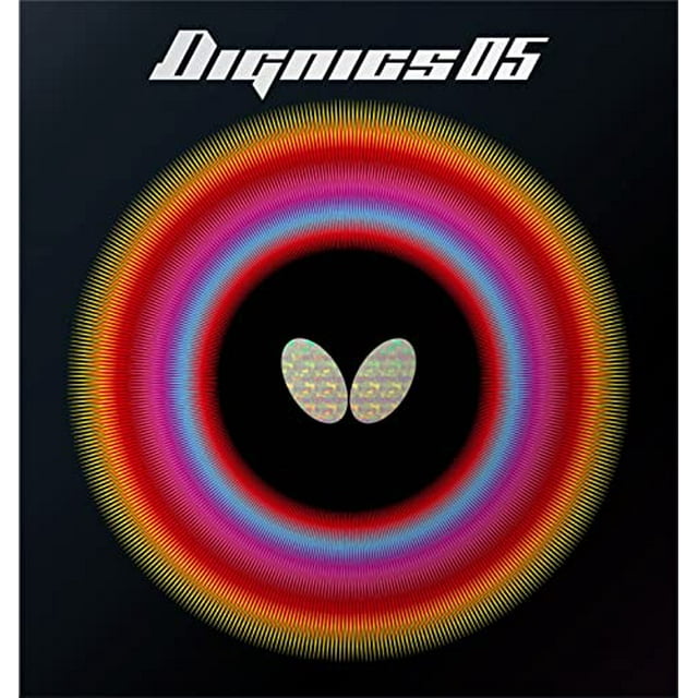 Butterfly Dignics 05 Caoutchouc de Tennis de Table Caoutchouc de Tennis de Table / 1,9 Ou 2,1 mm / Rouge Ou Noir / 1 Feuille de Caoutchouc de Tennis de Table Inversée / Caoutchouc Professionnel de Tennis de Table