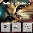 thumbnail image 3 of Cat Retro Throw Pillow Inserts Covers- Set of 2 Throw Pillows in Various Sizes (16x16, 18x18, 20x20 inches) with Stylish Patterns for Home Decor and Comfort - Pillow Inserts Included, 3 of 6