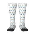thumbnail image 2 of Lsque Sea Turtle Printed Crew Socks Men's Women's LightWeight Thin Casual Calf Socks ,Knee High Socks,Cotton Socks, 2 of 9
