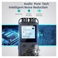 thumbnail image 2 of Digital Recorder Recorder with Playback and Activated Recorders Dictaphone Recording Device ,Multi-Function, 2 of 6