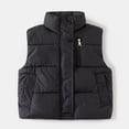 thumbnail image 2 of Children's Clothes Waistcoat Kids Vest Boy Girl Thicken Velvet lining Keep Warm Jackets Vest Children's Clothing Autumn Winter, 2 of 6