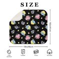 thumbnail image 4 of Pioneer Flower Floral Print Pattern Kitchen Dish Drying Mat 1 Pack, Ultra Absorbent Microfiber Drainer Mat, 16"x18", 4 of 6