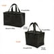thumbnail image 3 of Soidarity Bolsa de almuerzo Bolsas aisladas de mano Bolsas de tela no tejida Portabebidas Paquete de aislamiento multifuncional Escuela Viaje Ropa Deportiva, Zapatos L, 3 of 6