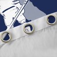 thumbnail image 4 of Homewish Ice Hockey City Black Out Curtains,Hockey Stick Curtains Pack of 2 (42x63 Each),Blue White Bedroom Curtains For Boys,Ultra Soft Bedroom Decorative, 4 of 6