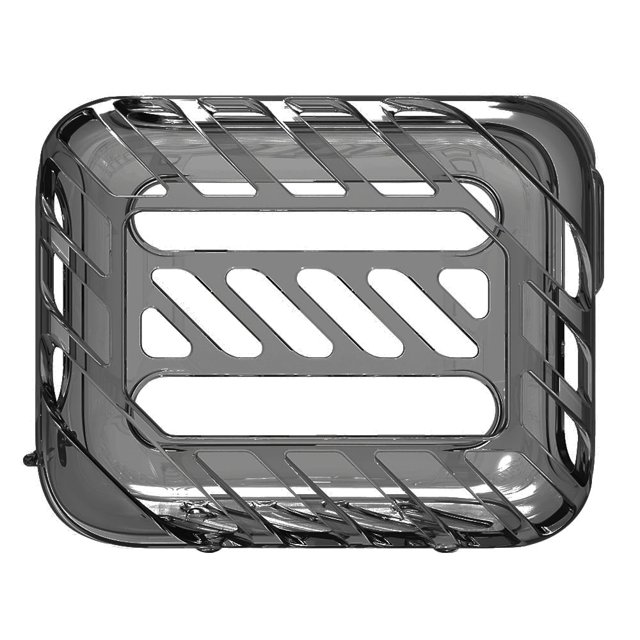 Jixopn - Funda de TPU transparente anticaídas, resistente a golpes, funda protectora para altavoz portátil JBL Go 4 Bluetooth