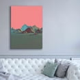 thumbnail image 5 of Epic Graffiti 'Low Poly Mountain 6' by GeoMania, Giclee Canvas Wall Art, 40"x54", 5 of 8