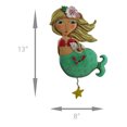thumbnail image 4 of Allen Designs Shelley Mermaid Starfish Pendulum Wall Clock, 4 of 4