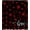Black Red, variant on Valentine''s Day Shower Curtain Black Red Love Heart Romantic Sweetheart Sweet Couple Lover Theme Holiday Bathroom Curtains Decor with Hooks