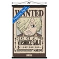 thumbnail image 3 of One Piece - Vinsmoke Sanji Wanted Poster Wall Poster with Magnetic Frame, 22.375" x 34", 3 of 4
