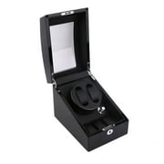 Automatic Rotation Silent 2+3 Watch Winder Case Display Box Luxury Storage Holder Organizer Case Great Gift