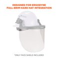 thumbnail image 2 of Ergodyne B3131868 8998 Face Shield Replacement for Full Brim HH, Clear, 2 of 6