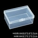 thumbnail image 2 of Caja de Plástico Rectangular de Plástico Transparente con Tapa Caja de Almacenamiento Colección, 2 of 8