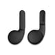 thumbnail image 2 of VR Auriculares Oreja Muffs Muffs Orejeras de silicona Solución de sonido mejorada Equipo de juego Suministros Suministros Reemplazo para Oculus Quest 2 Negro 2 piezas AweSitey EL005860-01, 2 of 7