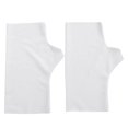 thumbnail image 5 of Bmisegm Gloves for Women Summer Ice Silk Half Finger Breathable Thin Sun Blocking Driving Cycling Outdoor Mittens White, 5 of 5