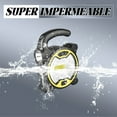 thumbnail image 3 of HIBIBUD 5.2" Yellow LED Work Light, Portable, Battery-Powered for Camping and Emergency, 3 of 7