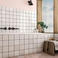thumbnail image 2 of Apollo Tile White 5-in. x 5-in. Polished Ceramic Subway Tile (10.76 Sq ft/case), 2 of 5