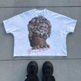 thumbnail image 1 of Camisetas para hombre Y2K, estampado gótico vintage, camiseta de gran tamaño para hombres y mujeres, ropa de calle de hip hop, camiseta holgada de algodón Harajuku, 1 of 2