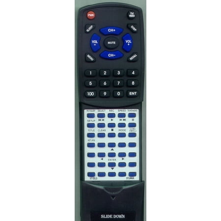 Replacement Remote for GFM RTNF105UD NF105UD V7TVDVDDCB