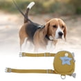 thumbnail image 6 of Unique Bargains 1 Set Backpack Pet Leash Kit Durable Dog Leash Kit for Dog Yellow Small, 6 of 6