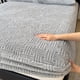 thumbnail image 4 of Sábana Bajera Ajustable de Felpa de Invierno Qazbgdl, Funda de Cama Individual de Terciopelo Leche Grueso, Protector de Colchón Antideslizante con Forro Polar, 120 X 200 Cm, Gris, Amarillo, Azul, Ver, 4 of 6