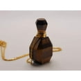 thumbnail image 7 of Natural Crystal perfume Bottle Necklace Tiger's Eye Stone, 7 of 7