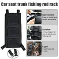 thumbnail image 3 of 2Pcs Vehicle Fishing Rod Holder Car Adjustable Fishing Rod Holder 15 x 7 Inch Fishing Rod Bracket for Vehicle Ship Rear Seats Vehicle Fishing Pole Storage Rack for SUV Wagons Van, 3 of 7