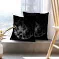 thumbnail image 6 of LALILO Throw Pillow Covers Structure Wireframe Wireframe Structure Cushion Cover 18" x 18", 2 Pack, 6 of 6