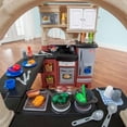 thumbnail image 3 of Step2 Grand Walk-In Play Kitchen with 103 Piece Play Food Accessory Play Set, 3 of 19