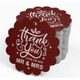 thumbnail image 4 of Inkdotpot Pack Of 100 Thank You From The New Wedding Favor Paper Tags Craft Real Silver Foil Hang Tags, 4 of 6