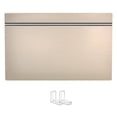 thumbnail image 3 of Shelving Units, ( OAK Color ) 5 Pcs Wire Shelf Covers Foamed PVC Wire Rack Covers for Removable Closet (Not Wood) Pantry Shelves for Cabinet Bathroom Kitchen Shelving Decoration, Oak Display Shelves, 3 of 13