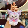 thumbnail image 1 of Sanrio-llavero con colgante de figura de peluche de Hello Kitty, accesorios de animales lindos, Kuromi My Melody Pom, Cinnamoroll Purin, 10cmYZL438-C Fivean Toy model, 1 of 2