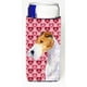 Fox Terrier Coeurs Amour et Valentines Jour Portrait Michelob Ultra Bouteille Manches pour les Boîtes Minces - 12 oz. – image 1 sur 1