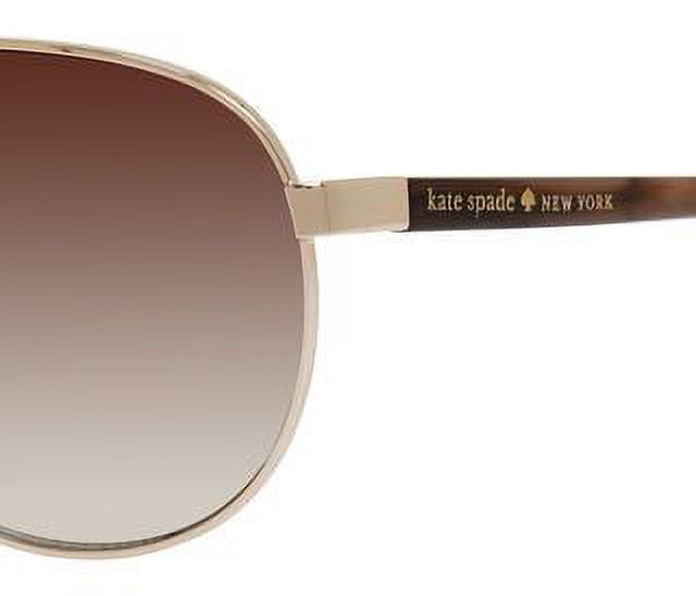 Kate Spade New York Blossom Aviator Sunglasses Gold Frames EUC m_63790e07932a8a744821e580.jpg main image 2