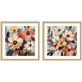 thumbnail image 4 of Garden Bloom Abstract Bouquet 2 Piece Framed Wall Art Print Set by The Creative Bunch Studio, 4 of 8