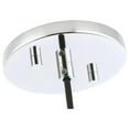 thumbnail image 4 of Woodbridge Lighting Bristol 1-Light Glass Mini-Pendant in Chrome/Mercury, 4 of 4