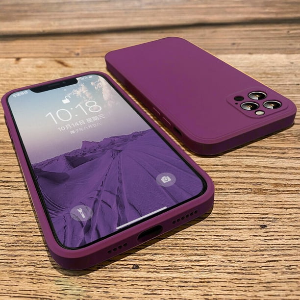 Funda De Silicona Líquida Original Para IPhone 14, 13, 12, 11, 15 Pro Max Mini, Cubierta A Prueba De Golp, X, XS, XR, 6, 7, 8 Plus, Fundas Para Teléfono, Accorios - AliExprs