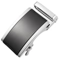 thumbnail image 1 of Slide Click Buckle Automatic Leather Belt Buckle Belt Buckle Replacement for Men, 1 of 10