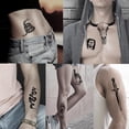 thumbnail image 5 of Set de Tatuajes Temporales XIYOKA Halloween Cara 12 Hojas, 5 of 5