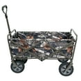 thumbnail image 2 of Mac Sports Folding Outdoor Garden Utility Wagon Cart, Camouflage (2 Pack), 2 of 6