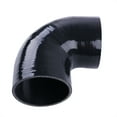 thumbnail image 3 of LUXERAD Silicone 90 Degree elbow Hose ,ID 134mm,Length 4"(102mm),4-Ply (5.4mm) Reinforced Turbo/Intercooler/Intake Piping Coupler Industrial Hydraulic Hoses Black, 3 of 4