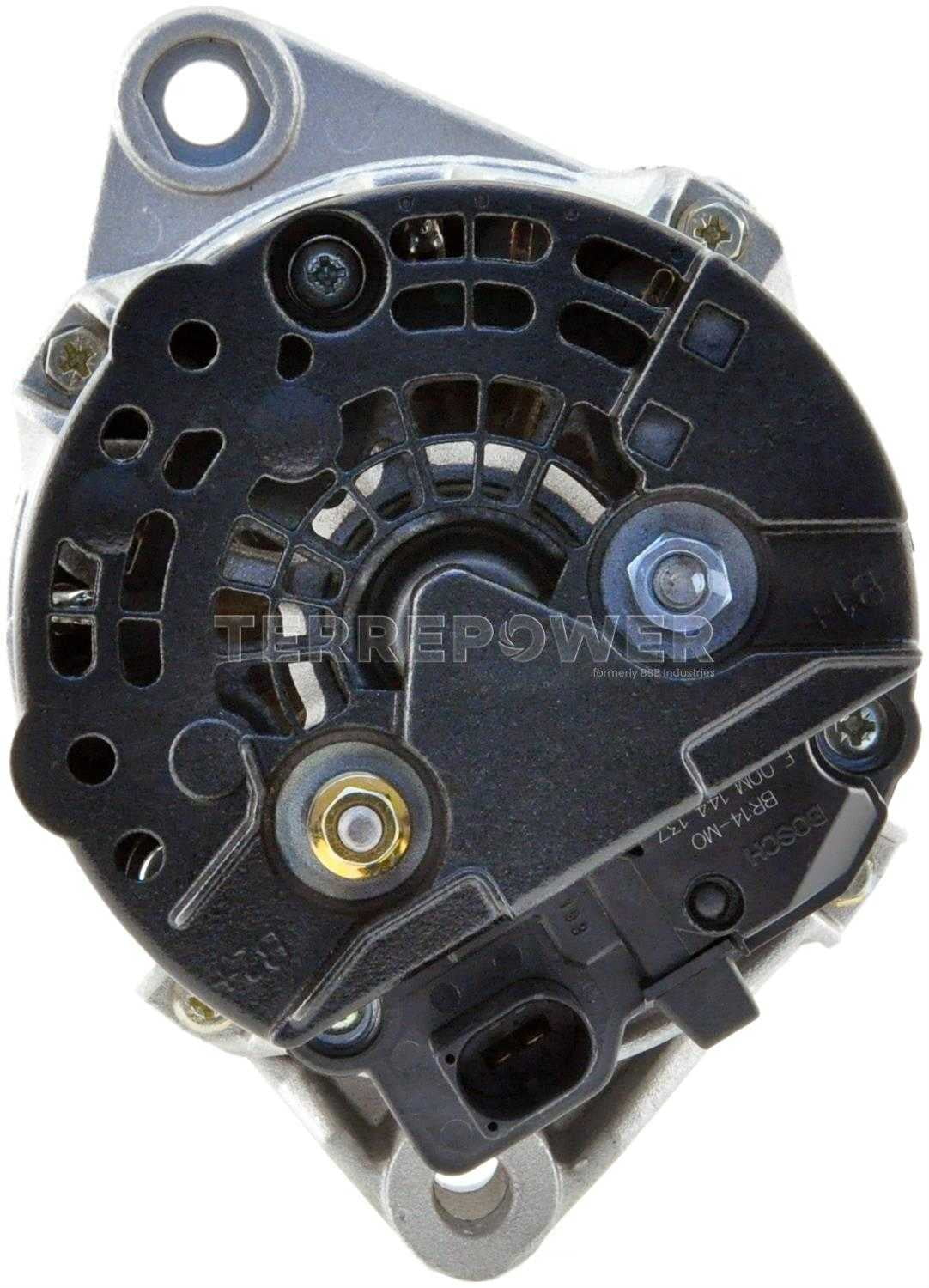 TERREPOWER formerly BBB Industries 23901 Reman Alternator
