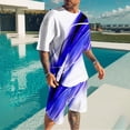 thumbnail image 1 of WILLBEST Pantalones Cortos Deportivos para Hombre, Traje de Manga Corta 3D para Hombre, Pantalones Cortos de Playa, Pantalones Cortos Deportivos de Cuerpo Tropical, Traje Deportivo, 1 of 2