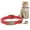 Red, variant on Vintage Style Leather Breakaway Cat Collar - Cute Cat Collar Adjustable, Durable, Retro Bell - Suitable for All Types of Cats and Small Dogs(Black）
